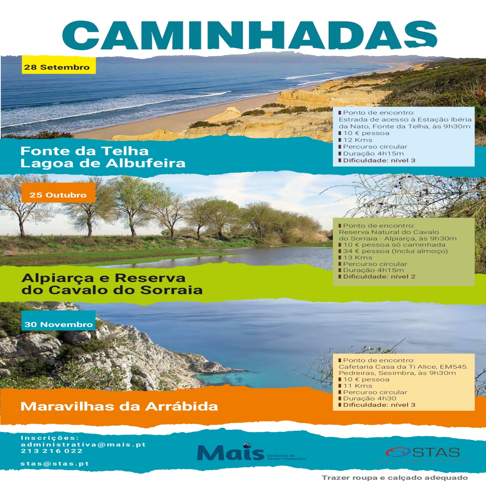 Caminhadas 2025